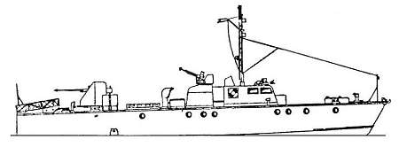 Морской охотник "ОД-200"