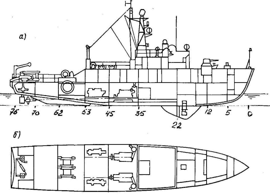 Базовый тральщик 257 проект